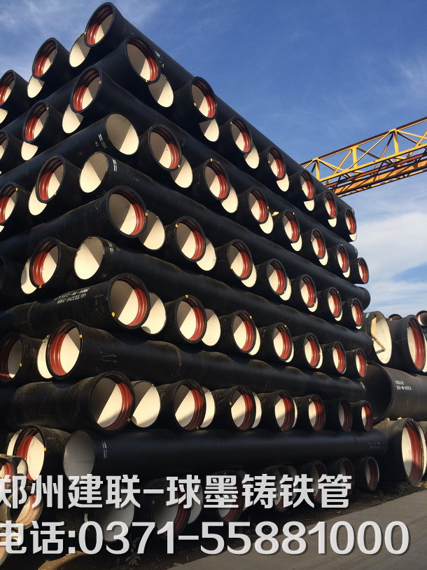 郑州DN350球墨铸铁管管件大量现货供应